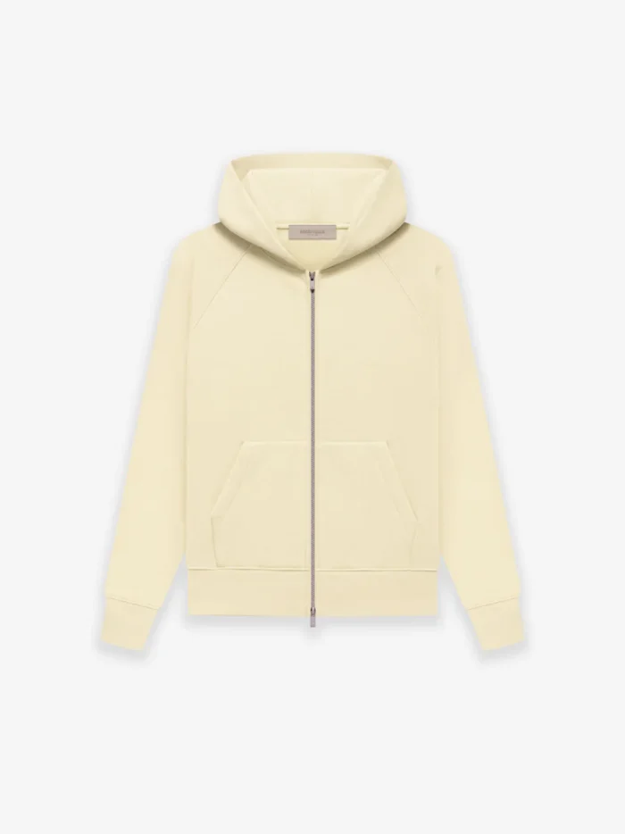 Essentials Fw22 Kids Fullzip Hoodies Canary