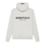 White Essentials Hoodies