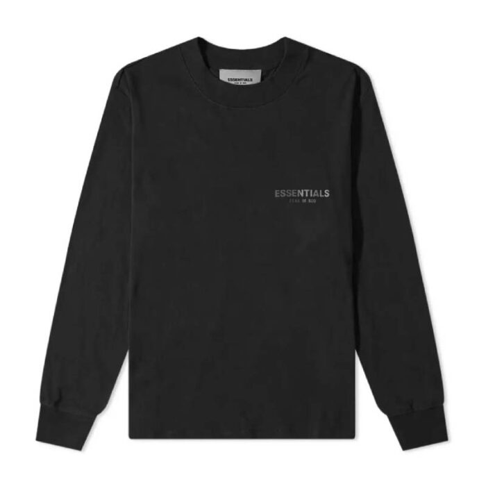 ESSENTIALS Core Crew Sweatshirt Black