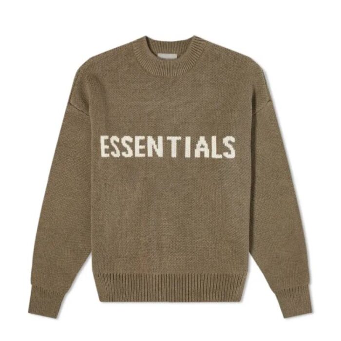 Essentials Knitted Sweater Harvest